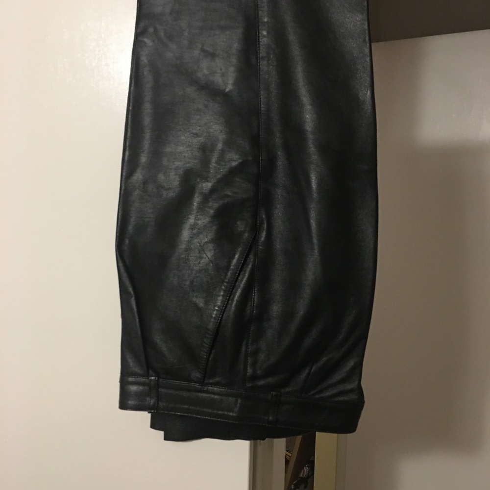 Custom leather pants